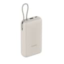 Xiaomi 33W Power Bank 20000mAh (Integrated Cable) – Tan image 1