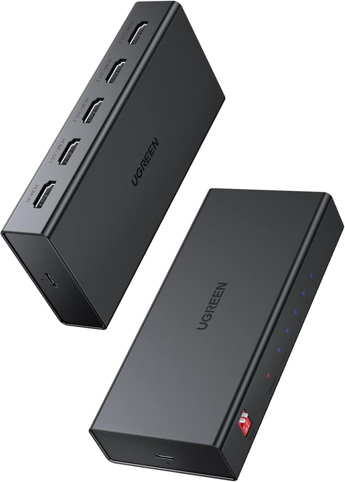 UGREEN HDMI 1×4 Video Splitter 4K – Black