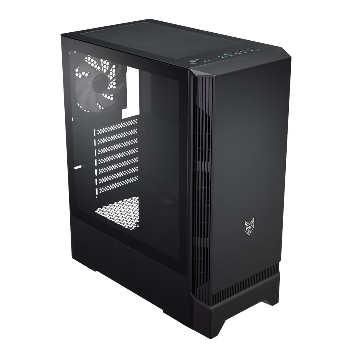 FSP CMT260 ATX Gaming Chassis - Black