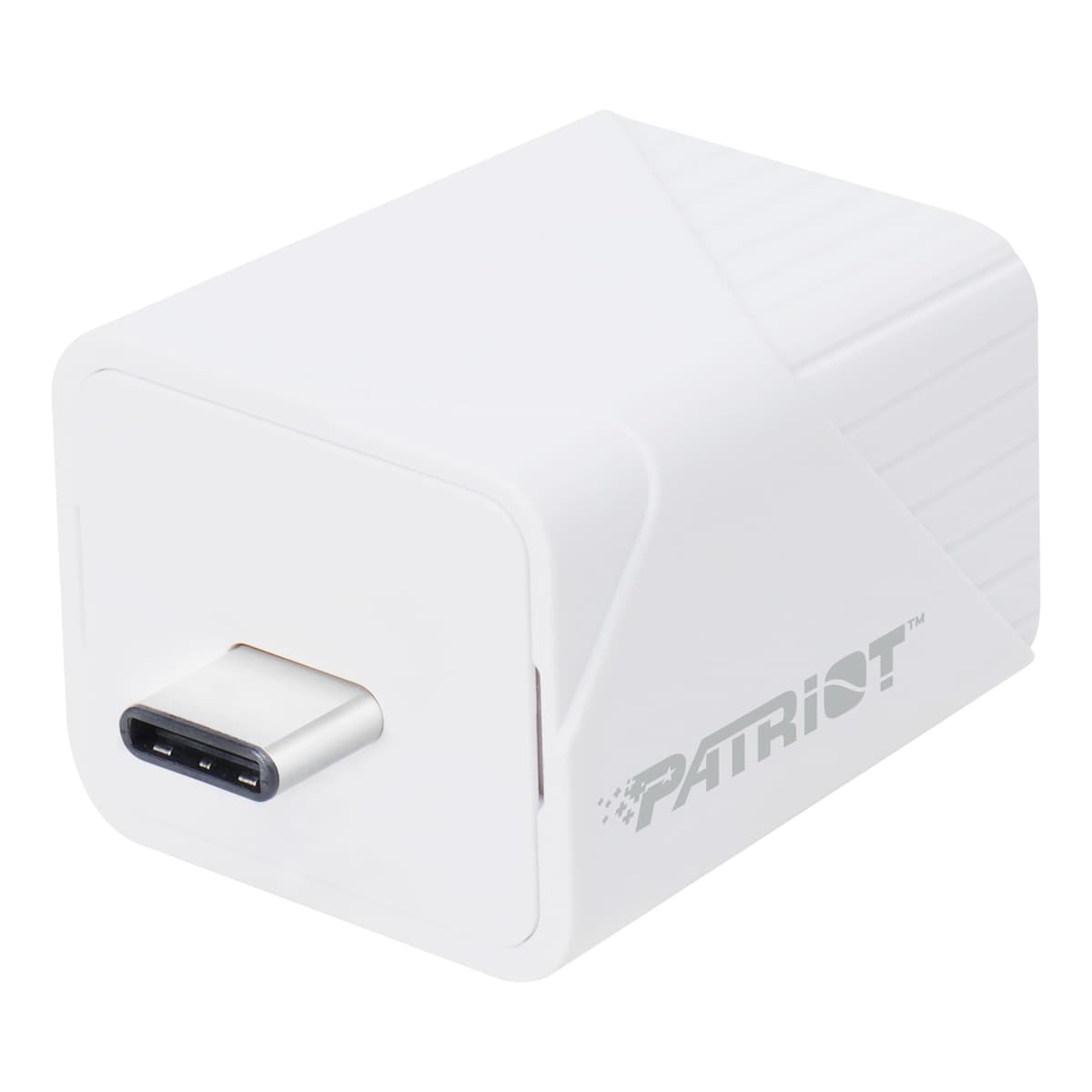 Patriot iLuxe Cube 512GB Type-C Smart Backup Solution - White
