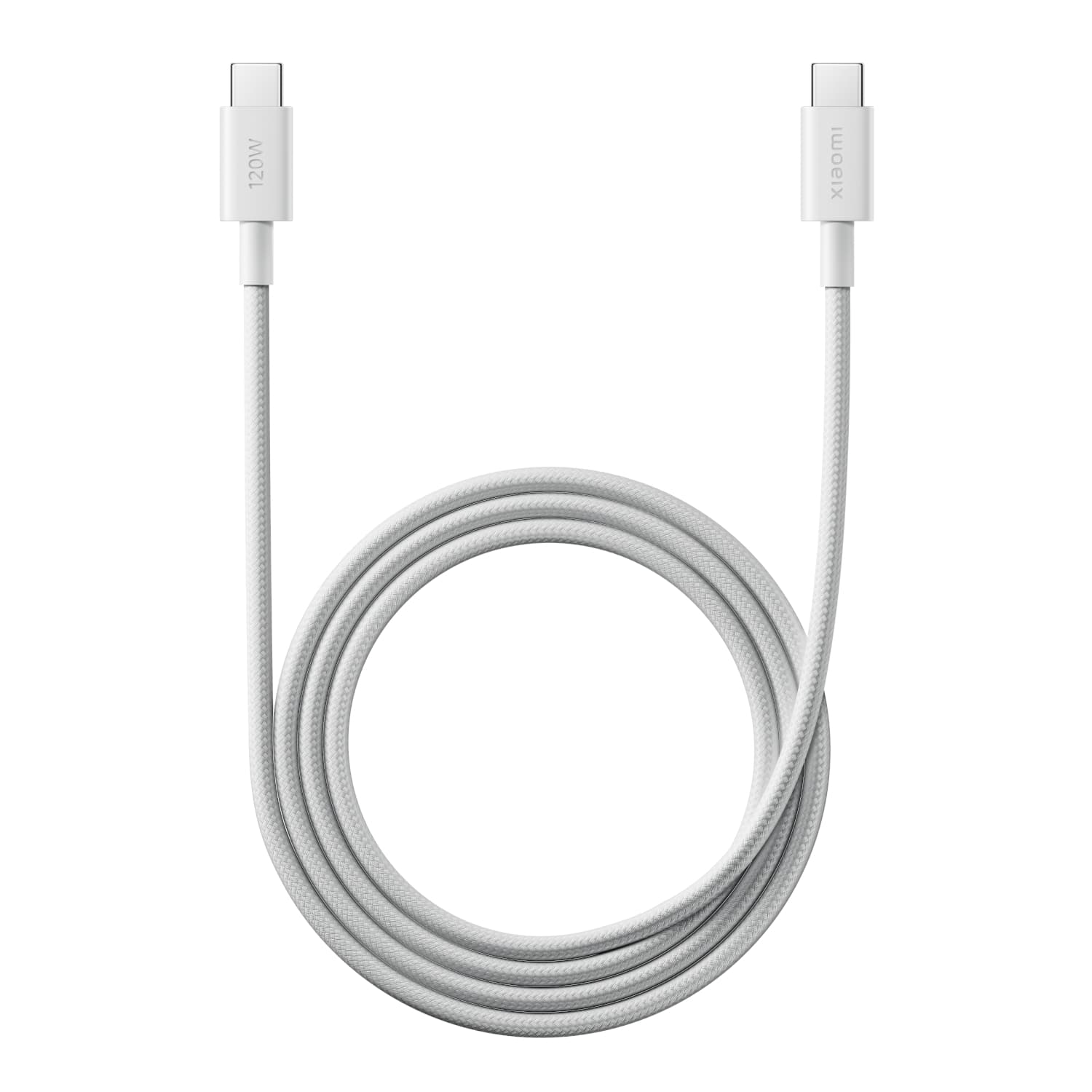 Xiaomi 6A Braided USB Type-C to USB Type-C Cable (1m) - White